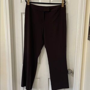 Alfani Dark Brown Essentials Pants Size 14P